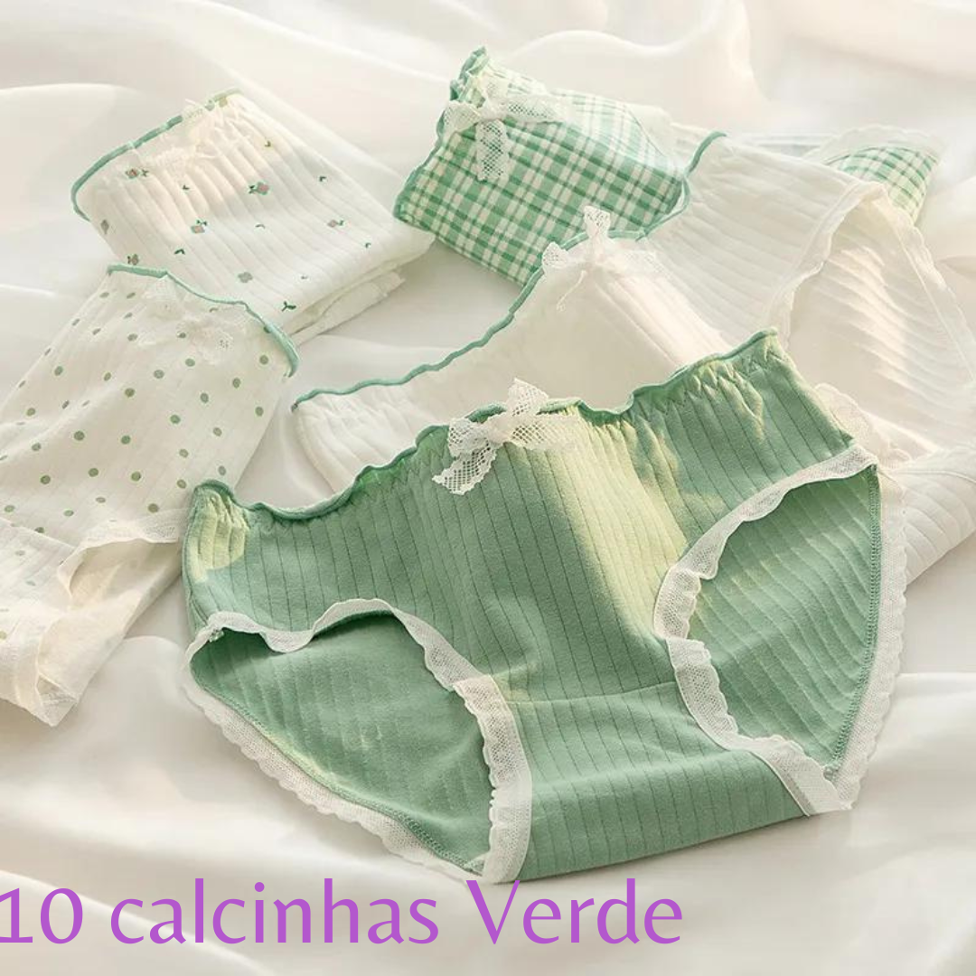 Calcinhas Lili - kits com 5 ou 10 peças