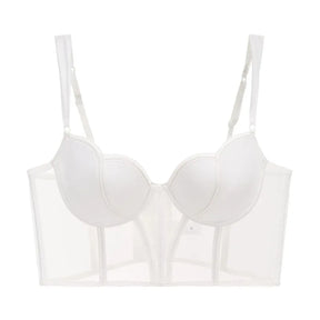 Bralette Grazy -Corset Transparente com Bojo