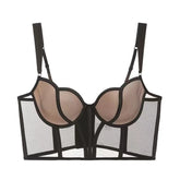 Bralette Grazy -Corset Transparente com Bojo