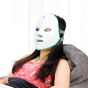 Máscara Facial LED com Terapia Photon